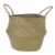 Seagrass Rattan Wickerwork Basket Foldable Hanging Flower Pot Woven Dirty Laundry Basket Storage Basket Home Storage Baskets