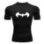 Men’s Bat Print T-Shirt Tight Quick Dry Compression Shirt Gym Fitness T-Shirt Running Muscle Workout Short Sleeve Sportswear Tee