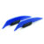 1Pair Universal Motorcycle Winglet Aerodynamic Spoiler Dynamic Wing Decoration Sticker for Motorbike Scooter Fengshi