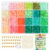 96Colors 2400pcs Clay Beads Bracelet Making Kit Flat Beads For Jewelry Making With Letter Beads And Elastic Strings Crafts Gift
