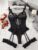 Red Floral Lace Garter Lingerie Set With Choker Women Intimates 2022 Underwire Bra And Thongs Ladies Underwear Set