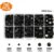 Box Bear Doll Animal DIY Crafts Round Doll Round Flat Black Eyes Flat Handmade Doll Eyes Amigurumi 3-12MM DIY Doll Plastic Safety Eyes Children