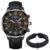 2PCS Set Fashion Mens Sports Watches Man Business Leather Bracelet Quartz Watch Luxury Men Casual Luminous Clock Reloj Hombre
