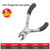 Mini Pliers Diagonal Pliers Round Bent Needle Nose Cutter Handcraft Beading Insulated Plier For DIY Small Jewelry pliers tools