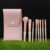Mini Brush 8-Piece Makeup Bag Portable concealer powder brush set soft fur make-up tool