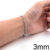 New Trendy Cuban Chain Bracelet Classic Stainless Steel 3/5/7/9mm Bracelet WEIRUI