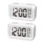 LED Digital Alarm Clock Backlight Snooze Data Time Calendar Desktop Multifunction Electronic Backlight Table Clock