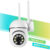 8MP Surveillance Camera PTZ CCTV IP Wifi Camera 4X Zoom Security Protection Wireless Home AI Human Trcking Outdoor Two Way Audio