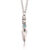 Game Valorant Necklace Jett Cosplay Unisex Blade Storm Knife Blue Crystal Pendant Choker Fashion Jewelry Accessories Toy Gifts