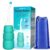 Portable Travel Bidet Handheld Personal Sprayer Mini for Toilet 350ML Eva Bottle Water Capacity with Extra Long Nozzle