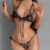 Sexy Brief Sets Delicate Bra Breves Sets Woman Lace Transparent Underwear Bowknot Sexy Costumes Seamless Bra and Thong Suit
