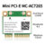 1200Mbps Bluetooth 4.2 Half Mini PCI-E Wifi Card MC-AC7265 Wireless 802.11ac 2.4G 5Ghz For Laptop Win 7 810 11