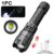 High Strong Power Led Flashlights 2000LM Tactical Torch with Display Light USB Charging Camping Fishing Emergency Zoom Lantern