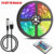 16/ LED 5050 Strip Light 24 Keys Infrared Remote Control RGB USB Bright Ideal for Bedroom TV Wall and Living Room Hallway Cabine
