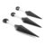 Brdwn Boruto Sasuke Kakashi Sakura Didara Hidan Kisame Kakuzu Pain Orochimaru Ninja Cosplay Kunai 3pc/Set