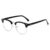 1pcs Men Retro Anti Blue Light Computer Glasses Reading And Gaming Glasses