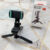 Phone Holder Portable Tripod Foldable Desktop Mobile Phone Stand Rotatable Selfie Holding Live Video Camera Stabilizer Bracke