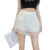 Women’s Sweet Shorts Lace Cake Layer Safty Shorts Korean Version Casual Homewear Outerwear Leggings Shorts