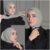 Muslim Jersy Hijab Scarf White Abaya Hijabs For Woman Jersey Abayas Women Islamic Dress Head Wrap Turbans Instant Crinkle Turban