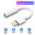 Original Headphone Adaptador For Apple iPhone 14 13 12 11 Pro Aux Audio Splitter To 3.5mm Adapter Earphone Jack Cable