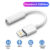 Original Headphone Adaptador For Apple iPhone 14 13 12 11 Pro Aux Audio Splitter To 3.5mm Adapter Earphone Jack Cable