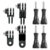 For GoPro Hero 11 3-Way Adjustable Extension Pivot Arm Adapter Kit for GoPro Hero 11 10 9 8 7 6 5 4 3 Insta360 DJI OSMO