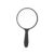 Durable DIY Makeup Mirror Handheld Small Round Handheld Mirror With Handle Anti-fall Portable Mirror Home