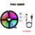 USB LED Strip Lights APP Control Color Changing 5050 RGB Led Light Flexible Lamp Tape for Room Decoration TV Backlight Diode