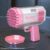 Hot 40 Hole Handheld Fully Automatic Space Light Bubble Machine Electric Childrens Toys Without Battery Without Bubble Water