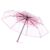 Three Fold Umbrella Women Transparent Clear Cherry Blossom Mushroom Sakura Folding Sunshade Rain Umbrella Folding Travel Umbrell