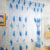 1pc Floral Tulle Curtains For Living Room White Sheer Curtains For Bedroom Door Short Kitchen Window Curtains Drapes Decoration