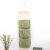 1pc Three Tier Cotton Linen Blend Hanging BagCreative Geo Pattern Multilayer Moistureproof Sundries Hanging Pocket Behind Door