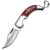 Stainless Steel Cut Fruit Knife Wooden Handle Folding Knife Household Melon Fruit Paring Vegetables Knife Pocket Knife