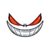 Demon Smiling Face Car Motorcycle Stickers and Decor for Scooter Head Racing Helmet Auto Window Bumper Decals Waterproof Styling