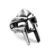 Fashion Vintage Classic MF Doom Mask Ring Punk Hip Hop Stainless Steel Men Women Rings Personalized Amulet Jewelry Wholesale