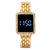 Luxury Fashion Women Digital Watch Alloy Strap Elegant Ladies Electronic Watch Square Rhinestone Dial Female Bracelet Wristwatch