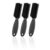 3pcs6Pcs Hair Styling Nylon Brush Barber Clipper Brush Clipper Trimmer Cleaning Brush Beard Brush Cleaning Styling Brush Tool