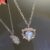 Luxurious Alloy Y2K Clavicle Chain Multilayered Crystal Heart Shiny Chain Kpop Punk Style Necklace Women Girls