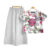 Summer Printed Tracksuits ZANZEA 2pcs Short Sleeve Blouse Wide Leg Pant Sets Women Matching Sets Vintage OL Work Suits Oversize