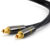 HIFI 51 Digital Optical Audio Cable SPDIF Fiber Toslink Audio Cable For TV Box PS4 Speaker Wire Soundbar Amplifier Subwoofer