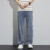 2024 Summer New Thin Mens Straight Jeans Lyocell Soft Fabric Loose Trousers Classic Style Fashion Denim Casual Pants Male