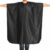Adult Hairdressing Cape Gown Hair Salon Cover Grooming Apron Unisex Black Cloak