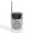 KK19 Portable AM FM Radio Battery Operated Radios Best Reception Easy Adjustment Compact Radios Player With Telescopic Antenna