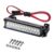 Universal 55mm 12 LED Hight Bright Light Model Truck Roof Lamp Bar for 110 RC Climbing Car Model Accessories