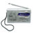 BCR119 AMFM Radio Dual Band Mini Radio Receiver Portable Music Player Builtin Speaker with 35MM Headphones Jack