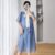 Summer Korean Fashion Chiffon Maternity Dress Elegant Sweet Loose Clothes for Pregnant Women Ins Ruffle Bow Pregnancy Clothing