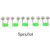 5pcslot Fishing Bite Alarms Fishing Rod Bell Rod Clamp Tip Clip Bells Ring Green ABS Fishing Accessory Outdoor Metal