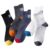 5 Pairs 100 Cotton Men Socks High Socks Trendy Street Sports Sock Mens Cotton Breathable Stocks for Students Size 3944