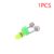 120pcs Night Fishing Rod Bite Bait Alarm Light with Twin Bells Ring Fishing Bite Alarm Indicator Carp Fishing Accessories