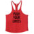 Push Your Limits Gym Fitness Sport Vests Cotton Breathable Sleeveless Yback Tank Tops Mens Bodybuilding Training Muscle Shirts